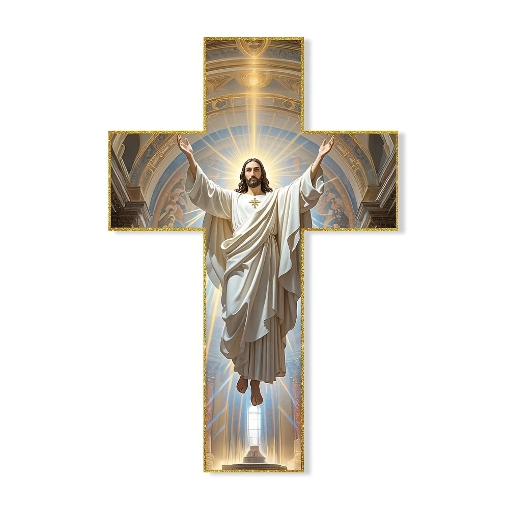 ❤️Vintage Wooden Jesus Christ Wall Cross✝️