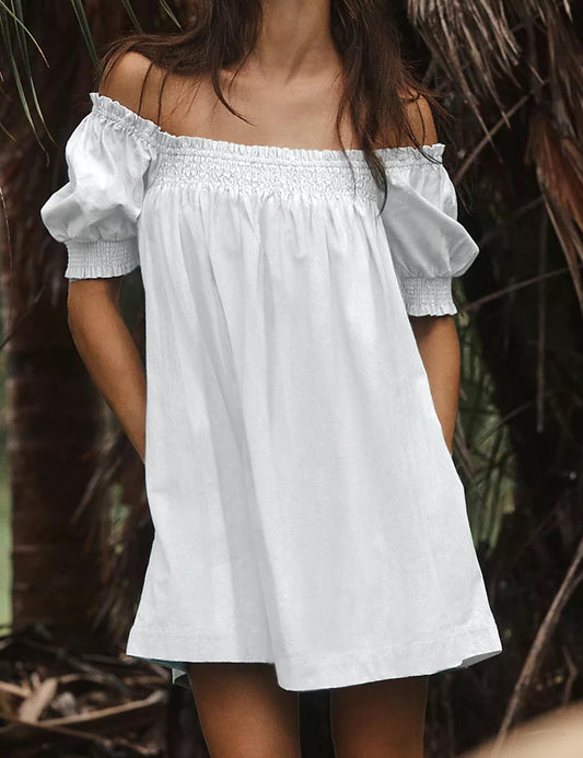 🎉This week's special offer💗Women's Summer A-Line Mini Dress with Pockets