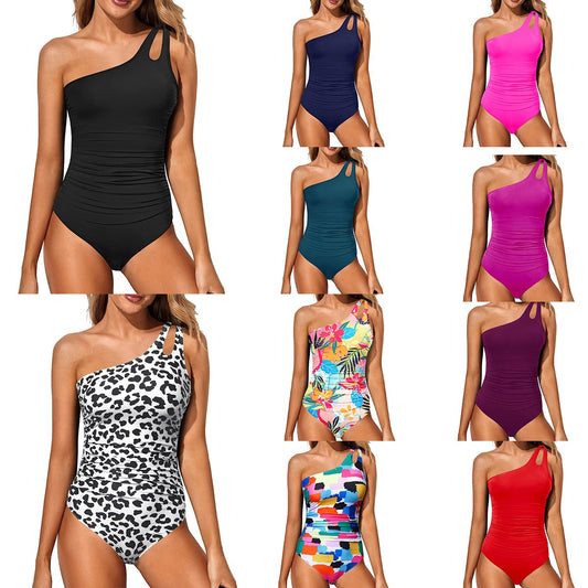 🩱One Shoulder One Piece Swimsuit🏖️