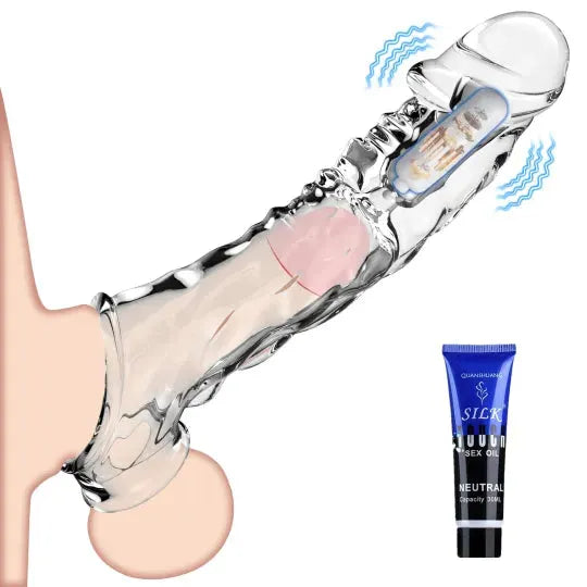 Reusable Penis Extension Vibrator – Makes You Longer, Harder & Unstoppable 😍