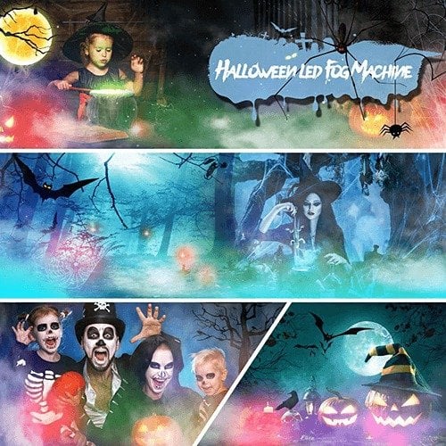 đ12 LED light Ultrasonic Mist Maker Fogger