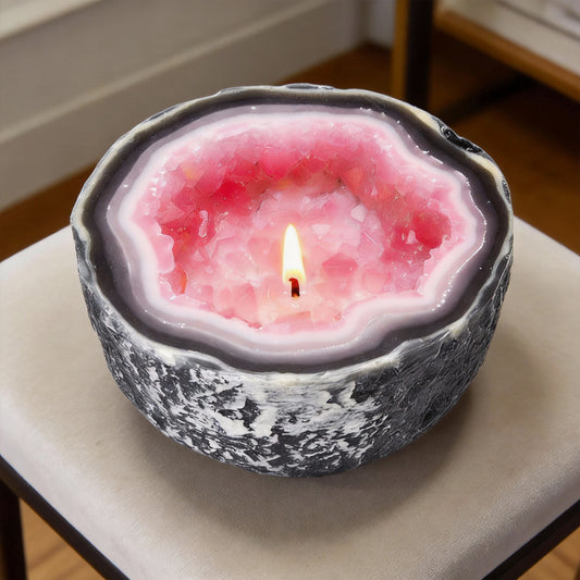 Christmas Mineral crystal candles that heal the soul product image 2