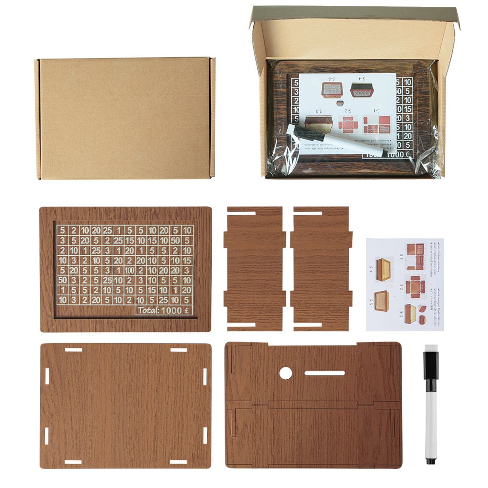 🔥Wooden Savings Box🎁