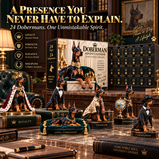 🐕🦺One Noble Soul, 24 Different Stories – Doberman Countdown Collection