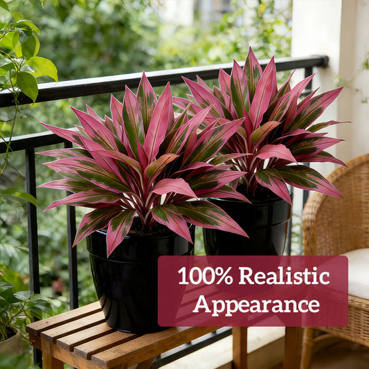 Artificial Red Cordyline Ti Plant – No-Fuss Year-Round Vibrant Foliage product image 2