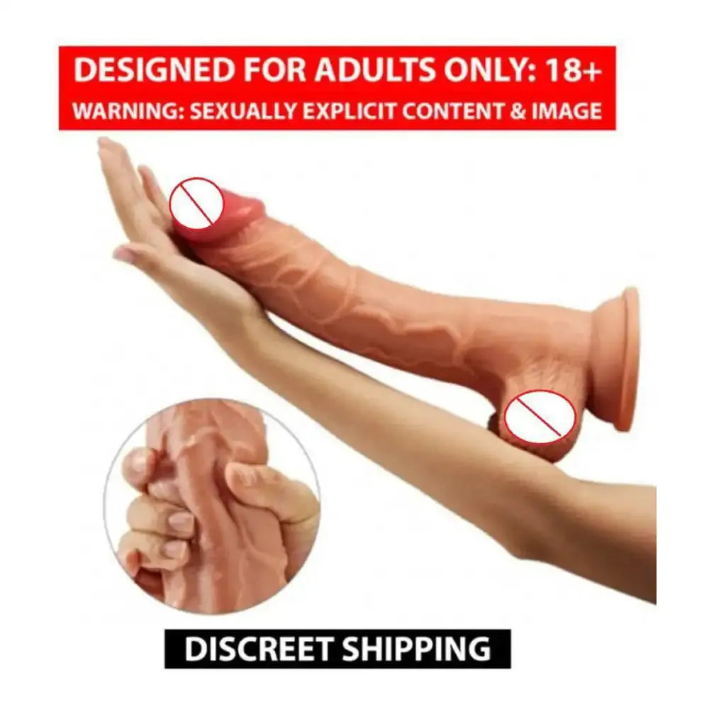 Premium Quality Suction Base Realistic Wellness Massager for Women – Flexible Personal Care Accessory