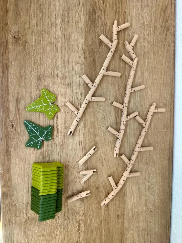 3D Ivy Fridge Magnets
