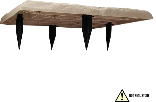 15.5' Decorative Stepping Stones That Stake Into The Ground