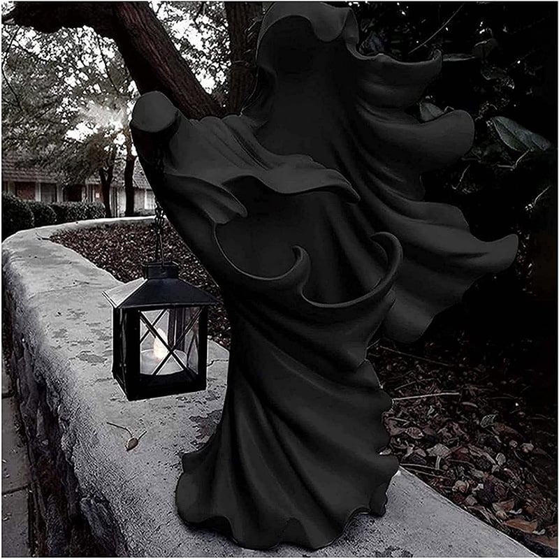 🧙♀️💫Hand-Painted Enchanting Witch Statue: The Guardian of Your Home (✨Same as in the video)