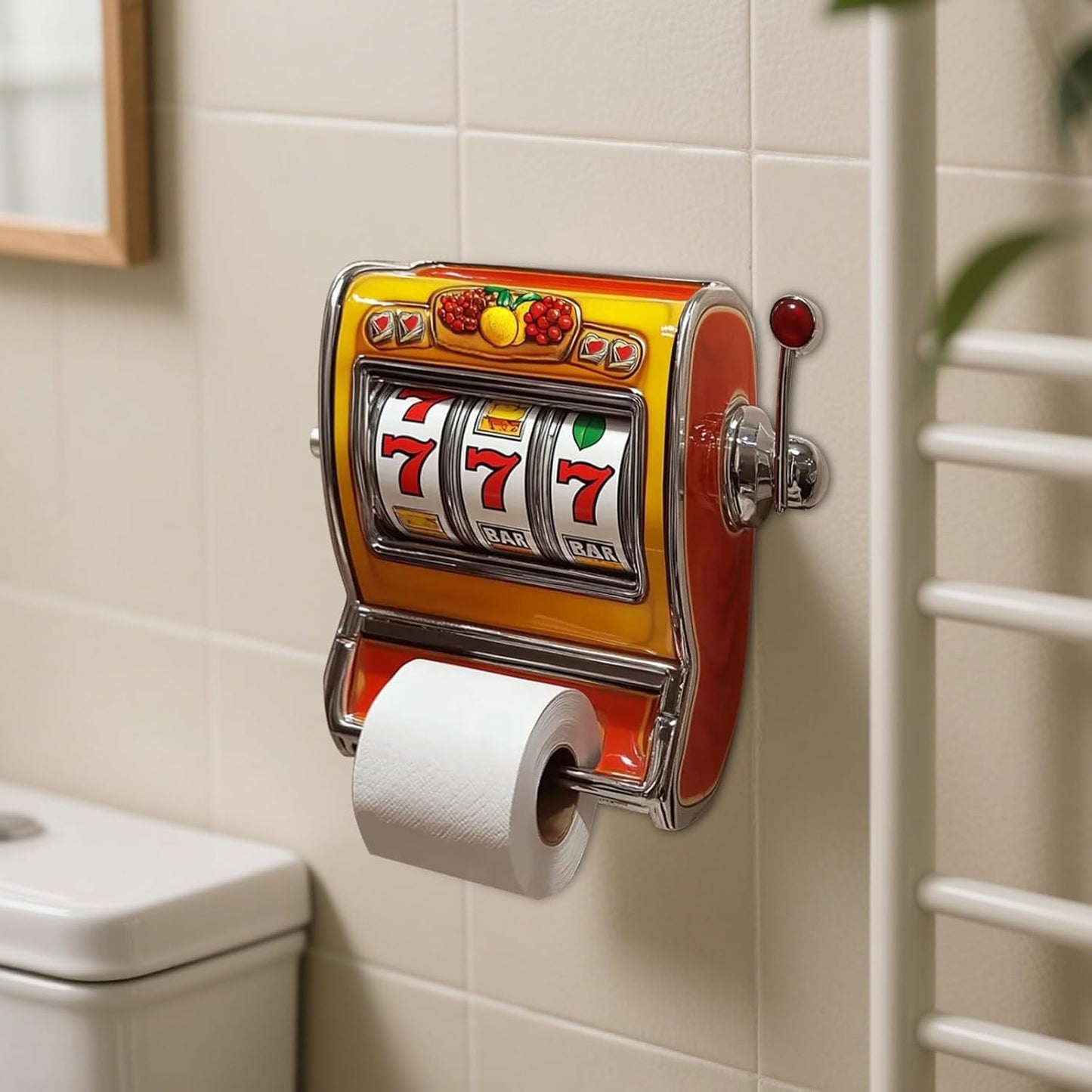 🔥Slot Machine Toilet Roll Holder