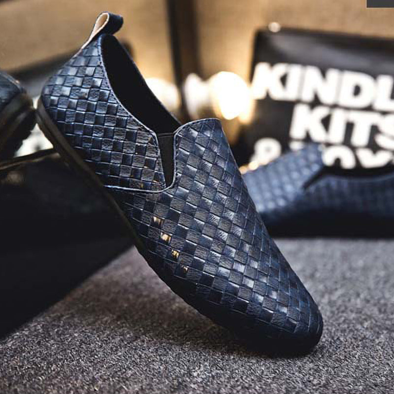 Stylish Men's Slip-on Casual Soft Soled Shoes