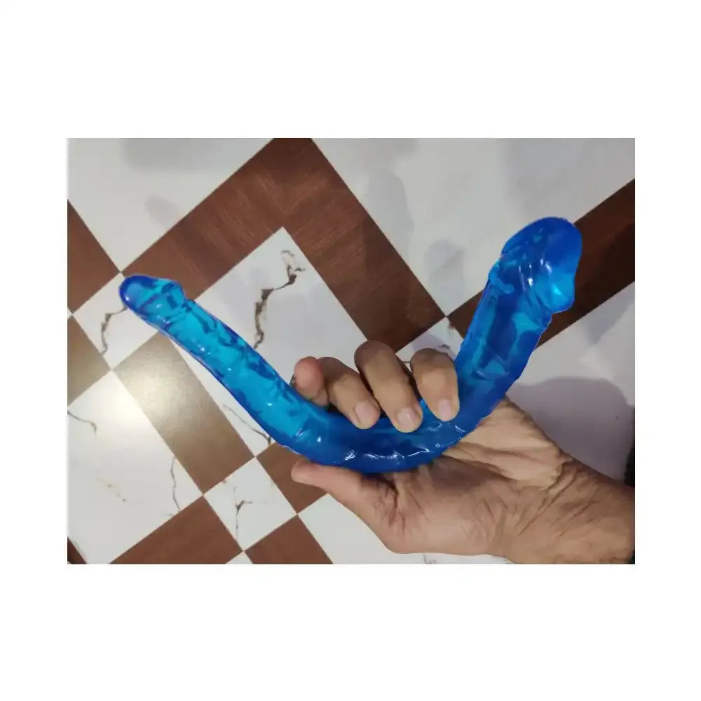 Realistic Double Headed Massager for Women – Flexible Dual-End Wellness Accessory