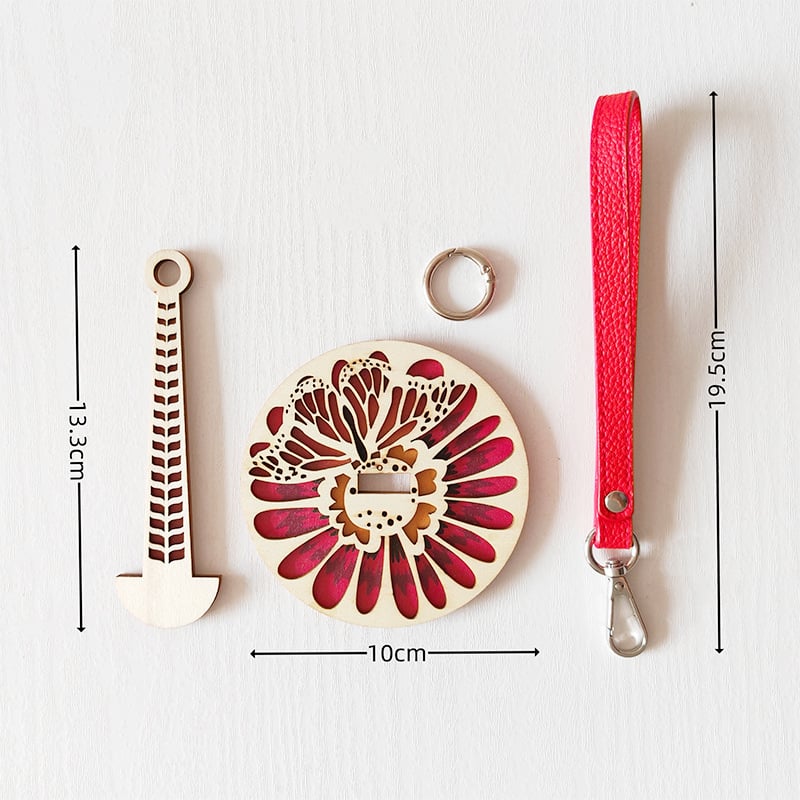 š„Wooden Portable Yarn Holder - The Perfect Tool for Crochet Enthusiasts