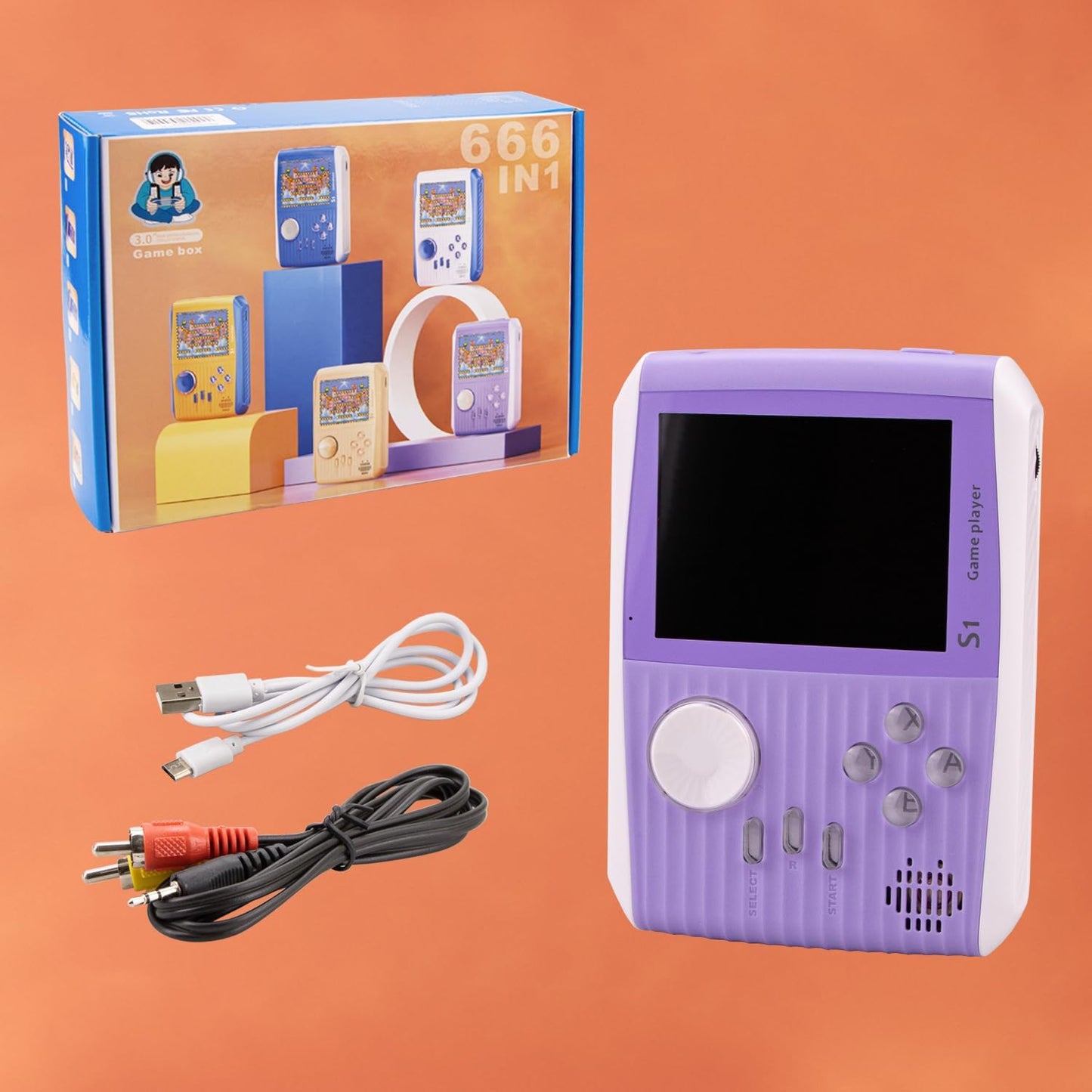 Handheld Game Console for Kids