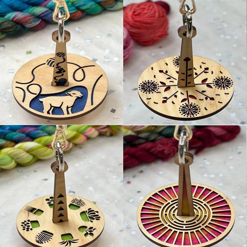 š„Wooden Portable Yarn Holder - The Perfect Tool for Crochet Enthusiasts