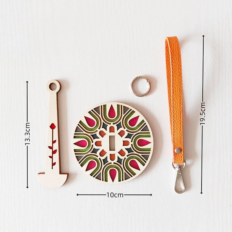 š„Wooden Portable Yarn Holder - The Perfect Tool for Crochet Enthusiasts