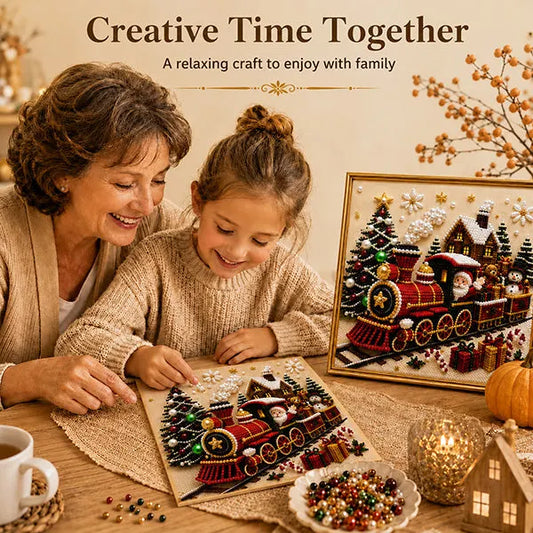 ๐๐
Premium 3D Pearl Christmas Wall Art Kit | Luxury Flocked Canvas with Scratch-Resistant Non-Fading Pearl Beads DIY Holiday Decor โ๏ธโ๏ธ