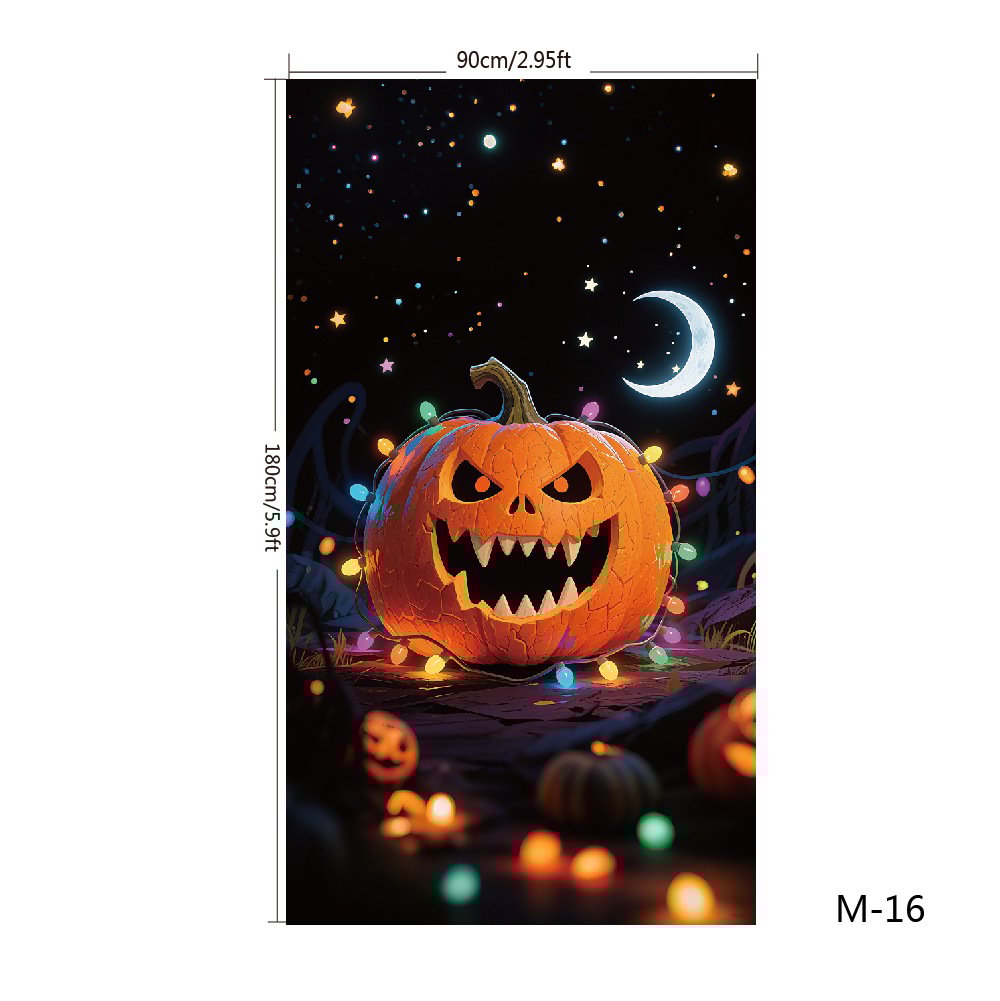 π2025 Christmas and Halloween front door decoration