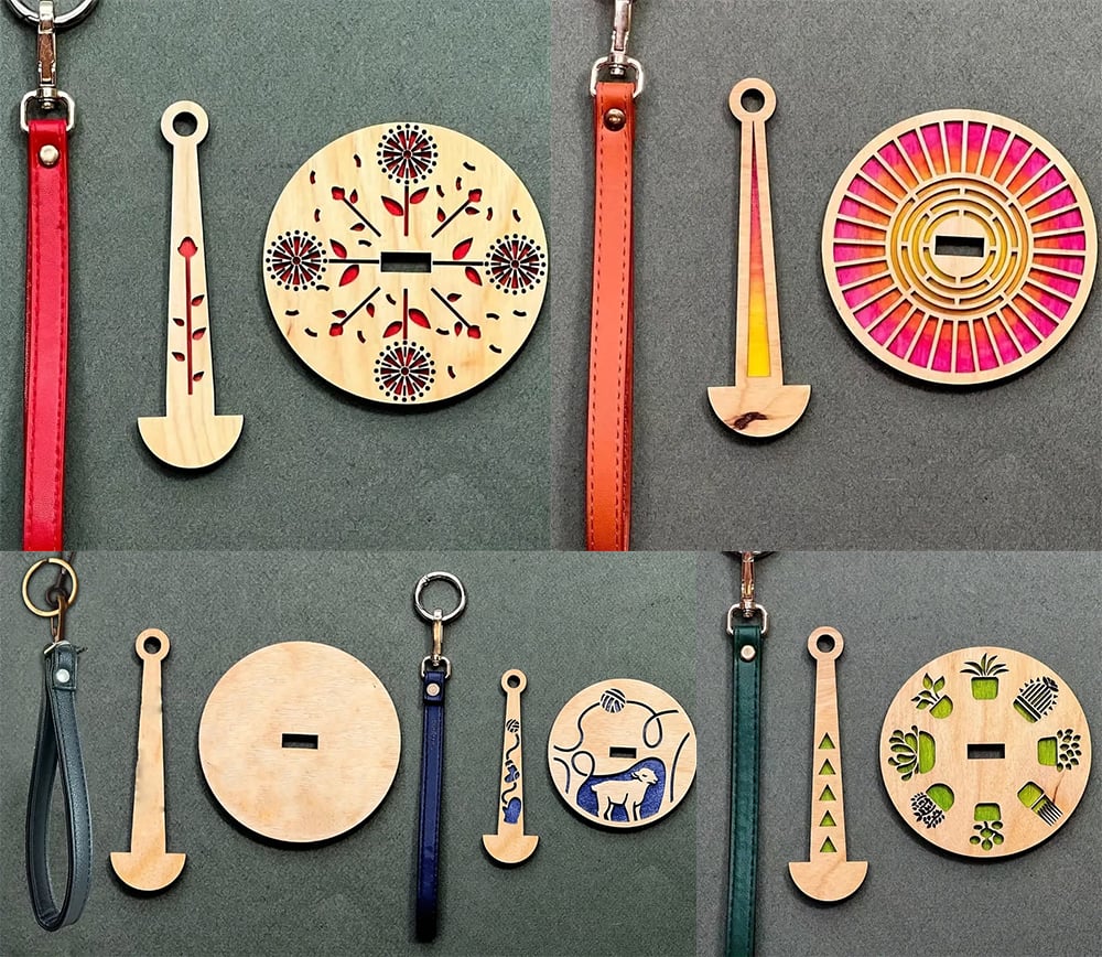 š„Wooden Portable Yarn Holder - The Perfect Tool for Crochet Enthusiasts