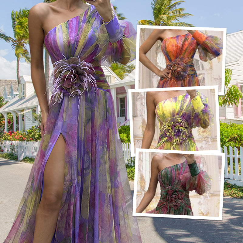 🌸Spring Specials💐 Women's Tulle Irregular Gown Dresses