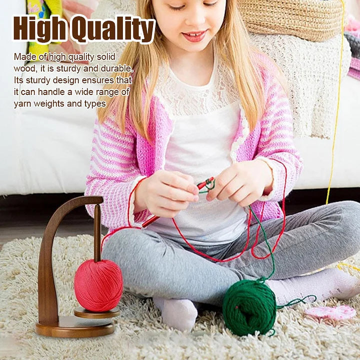 Portable Rotatable Yarn Standard