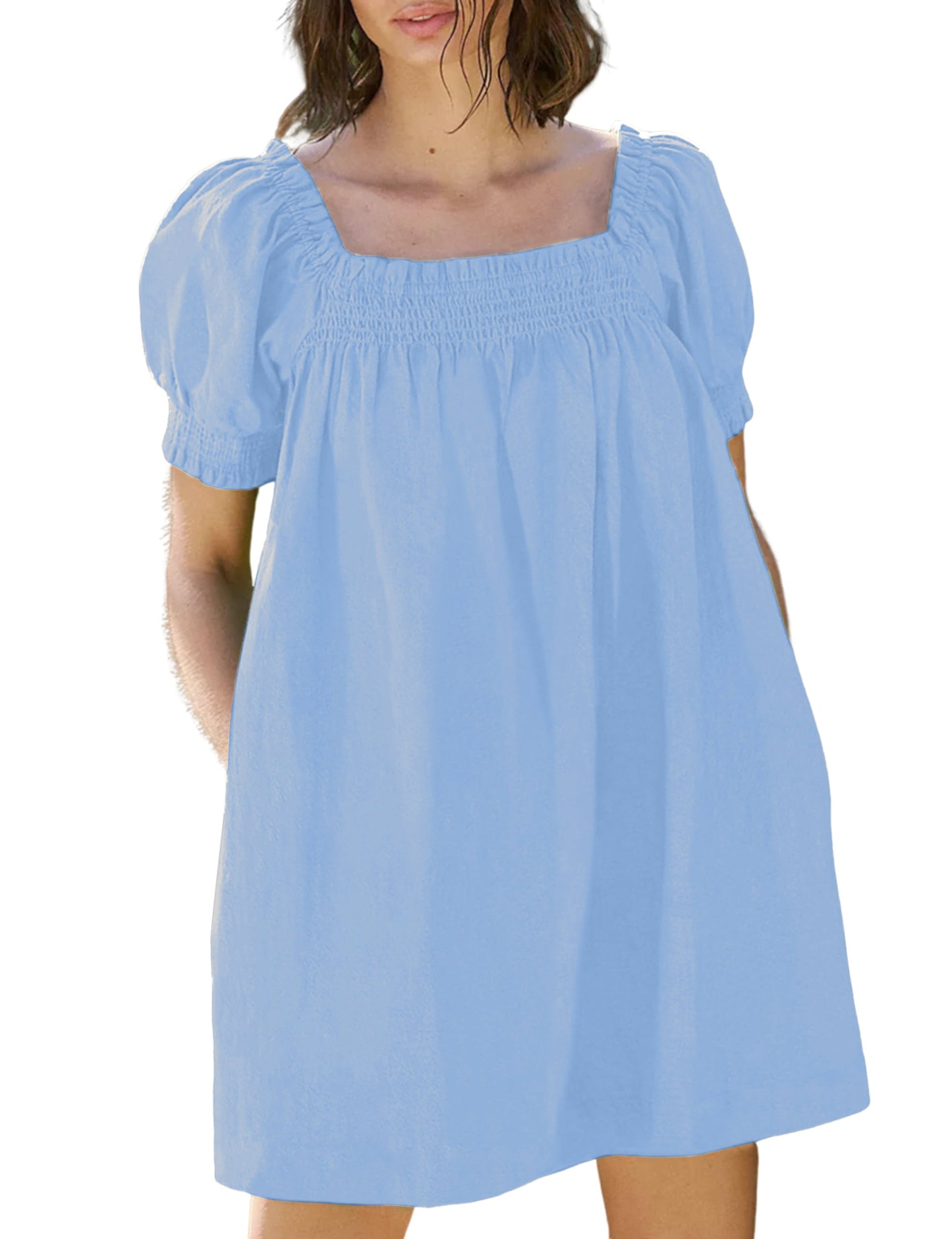 🎉This week's special offer💗Women's Summer A-Line Mini Dress with Pockets