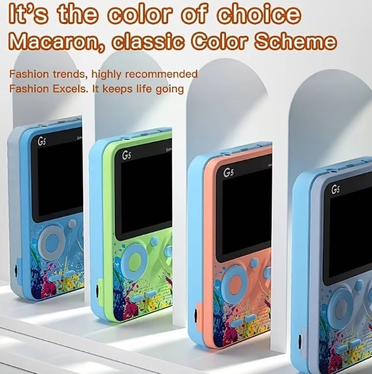 Handheld Game Console for Kids