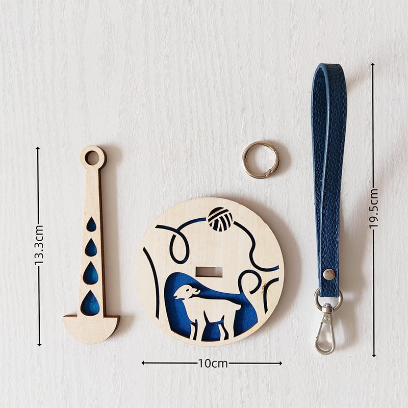 š„Wooden Portable Yarn Holder - The Perfect Tool for Crochet Enthusiasts