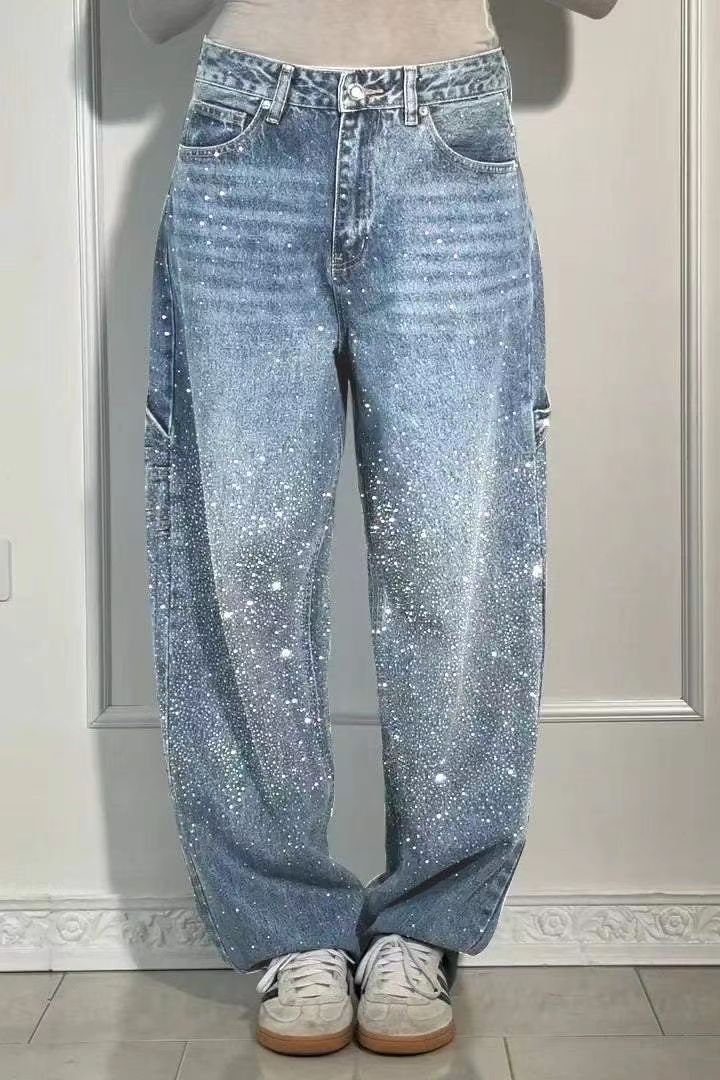 Shine Denim Jeans