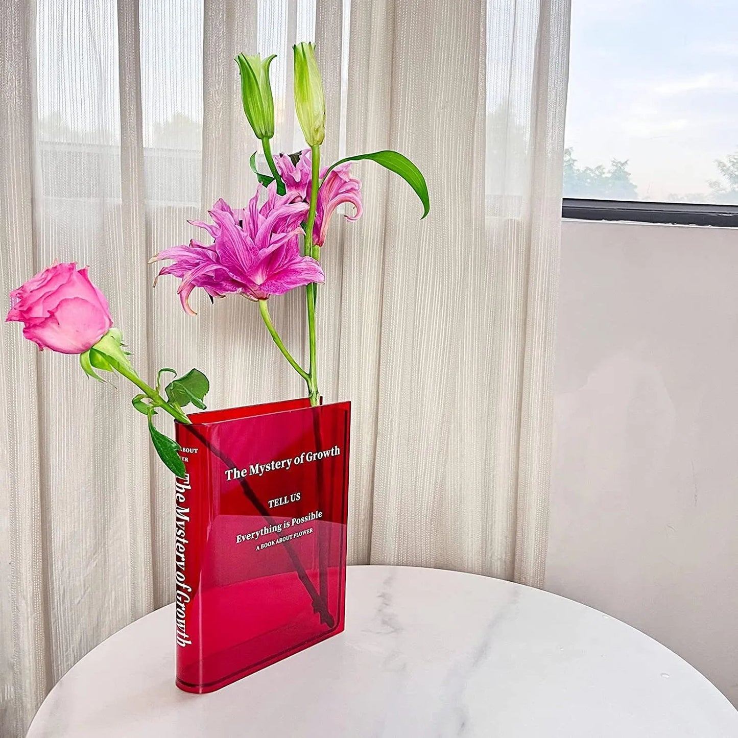 Books About Flowers - Book Vase mysite