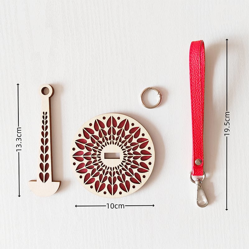 š„Wooden Portable Yarn Holder - The Perfect Tool for Crochet Enthusiasts