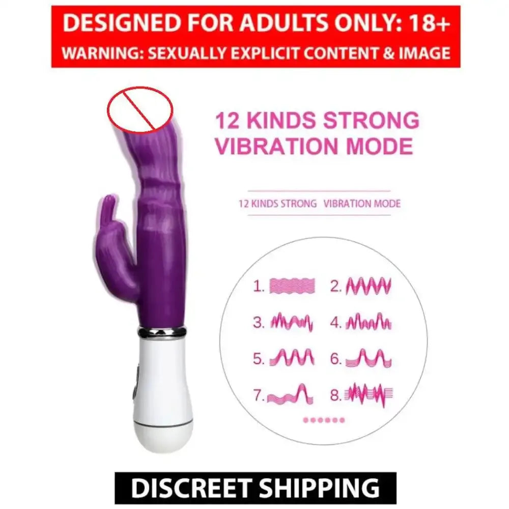 Point G Rabbit Style Vibrating Massager – Multi-Function Personal Wellness Device