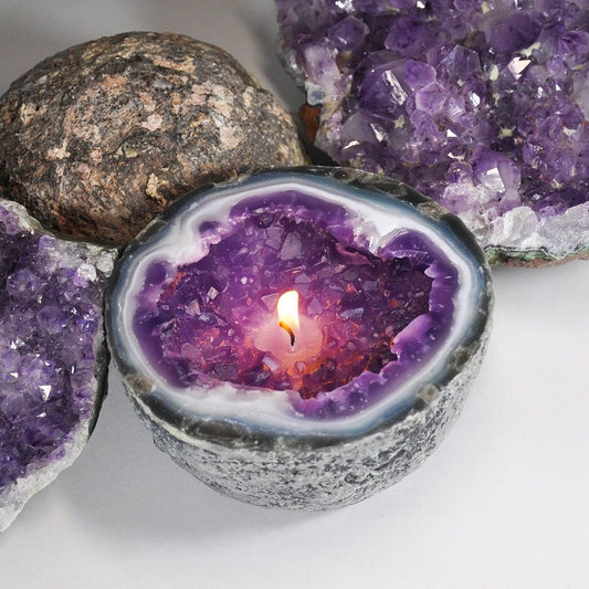 π
 Christmas Hot Saleπ Mineral crystal candles that heal the soul