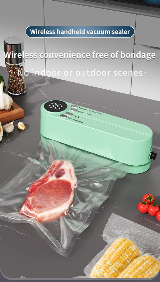 π₯ Keep Your Food Fresh β¨Mini Wireless Vacuum Sealer
