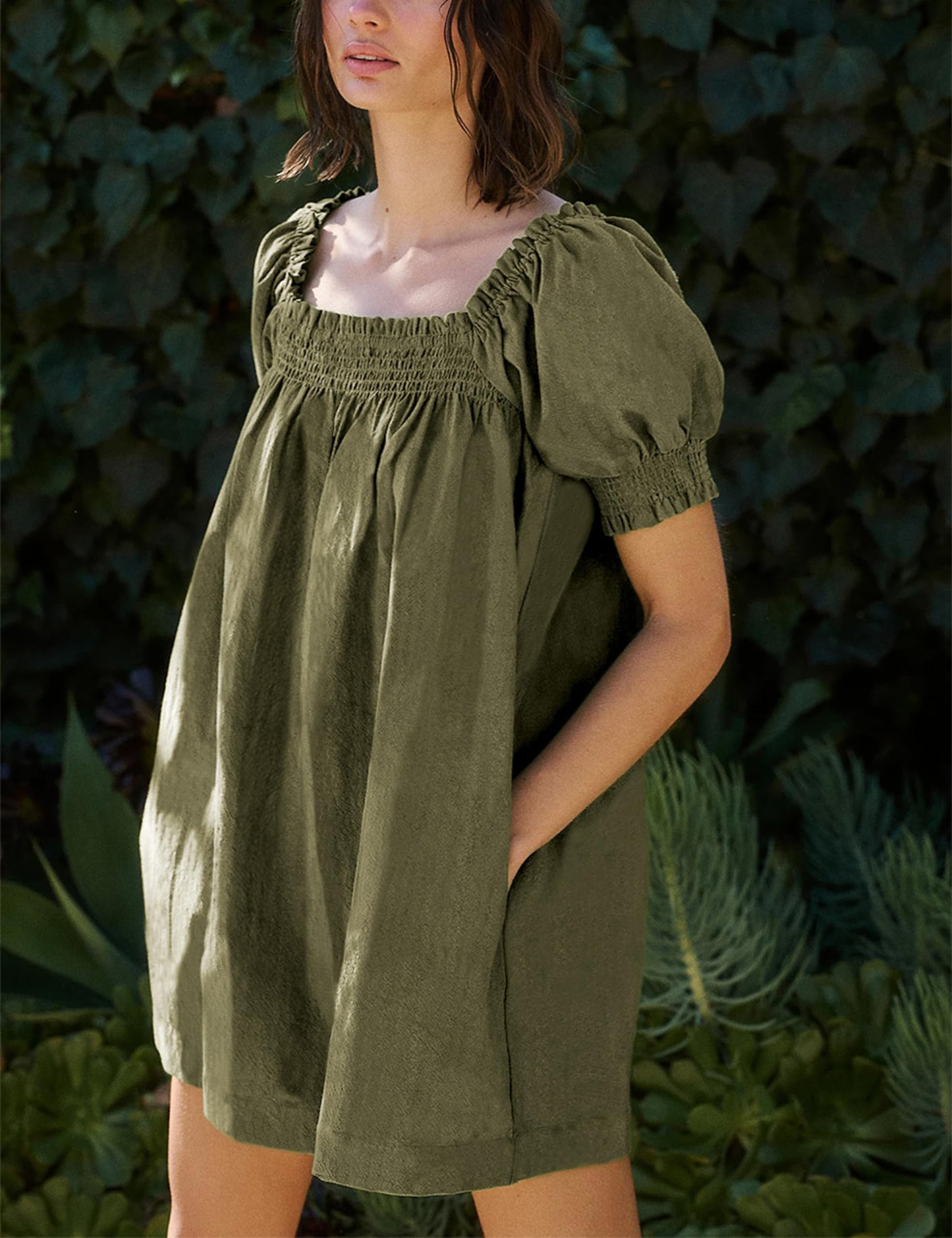 🎉This week's special offer💗Women's Summer A-Line Mini Dress with Pockets