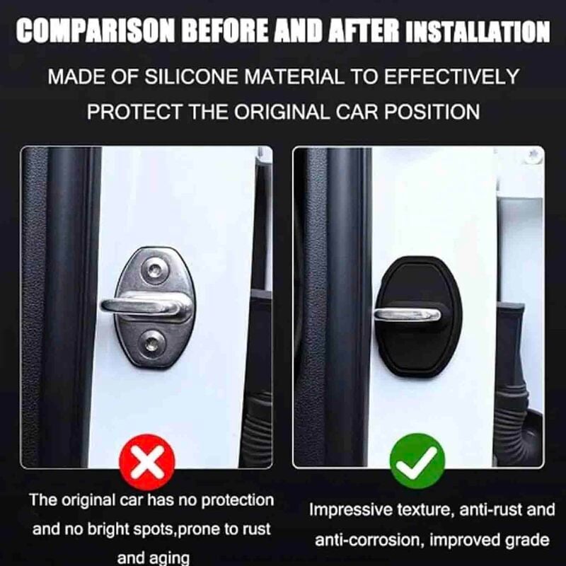 đŸ”¥Automobile anti-skid pad Car Door Lock Protector