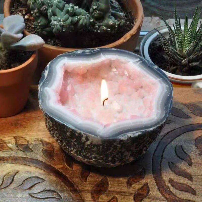 🎅 Christmas Hot Sale🌟 Mineral crystal candles that heal the soul
