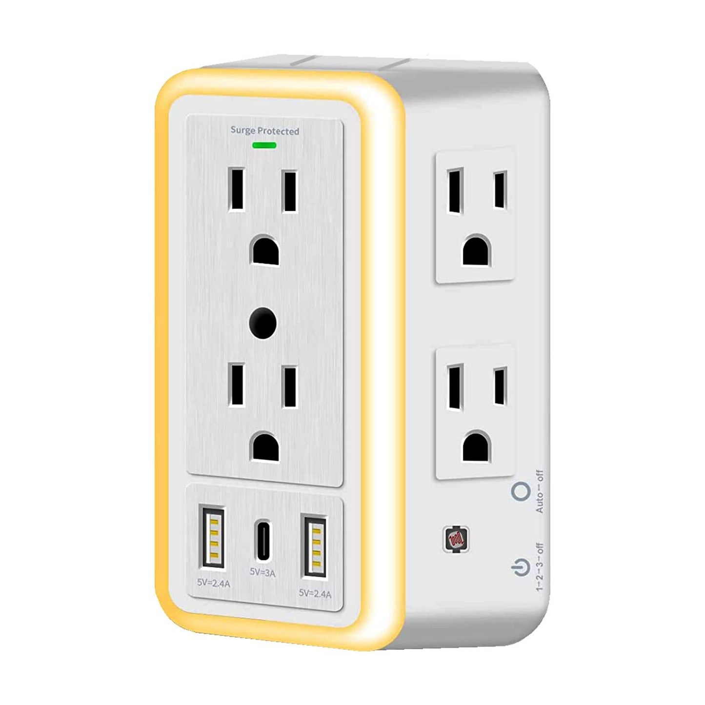✨Hot sale 🔥 Multi Plug Outlet Surge Protector