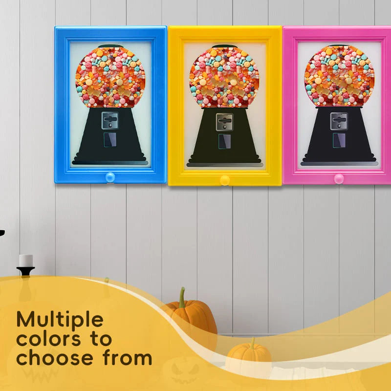 🍬Rare Vintage The Handy Candy Frame - Hanging Candy Machine Art🔥