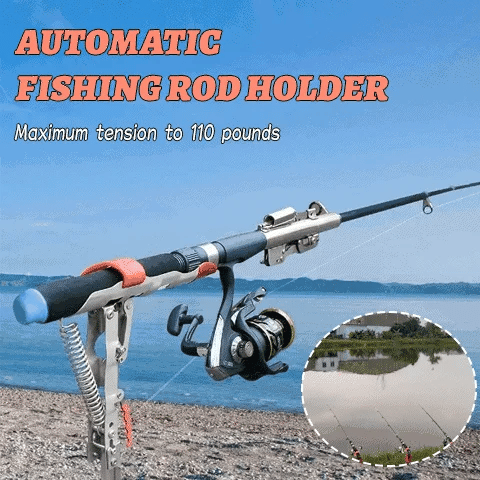 (🔥Promotion-SAVE 65% OFF)Automatic Fishing Rod Holder-BUY 2 GET FREE SHIPPING