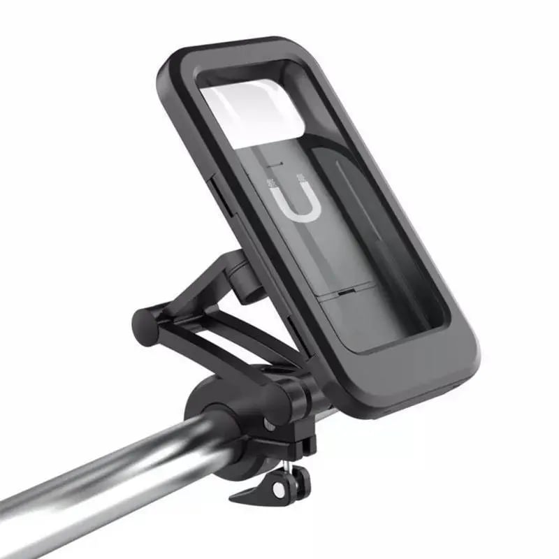 đ´ Waterproof Bike Phone Mount â 360° Rotating Shockproof Handlebar Holder for 4â6.7' Phones