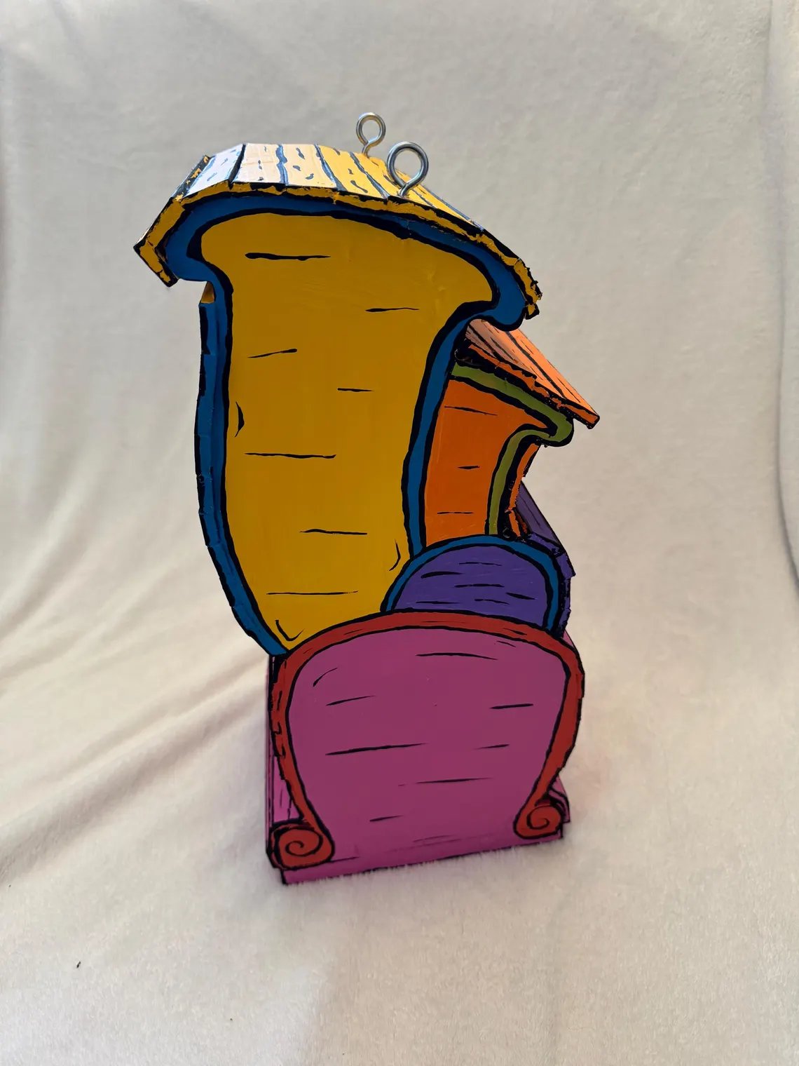 🔥- Dr Seuss Inspired Wooden Handmade Birdhouse (🔥BUY 2 FREE SHIPPING)