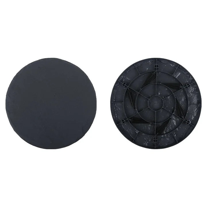15.5' Decorative Stepping Stones That Stake Into The Ground