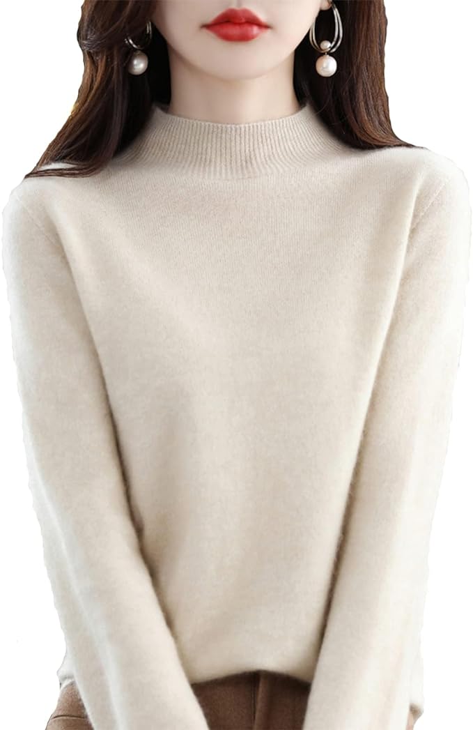 Women's cashmere sweater, 100% wool, say goodbye to static electricity - buy two and get free shipping!