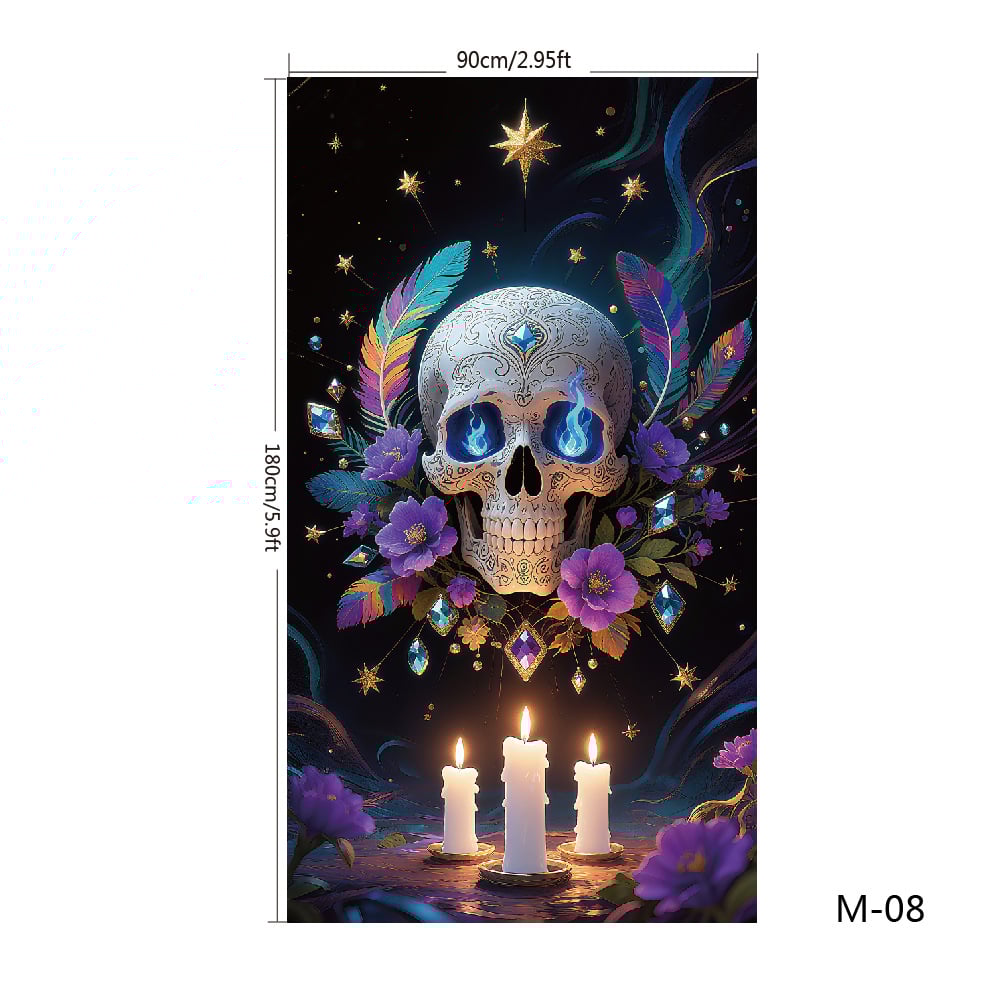 π2025 Christmas and Halloween front door decoration