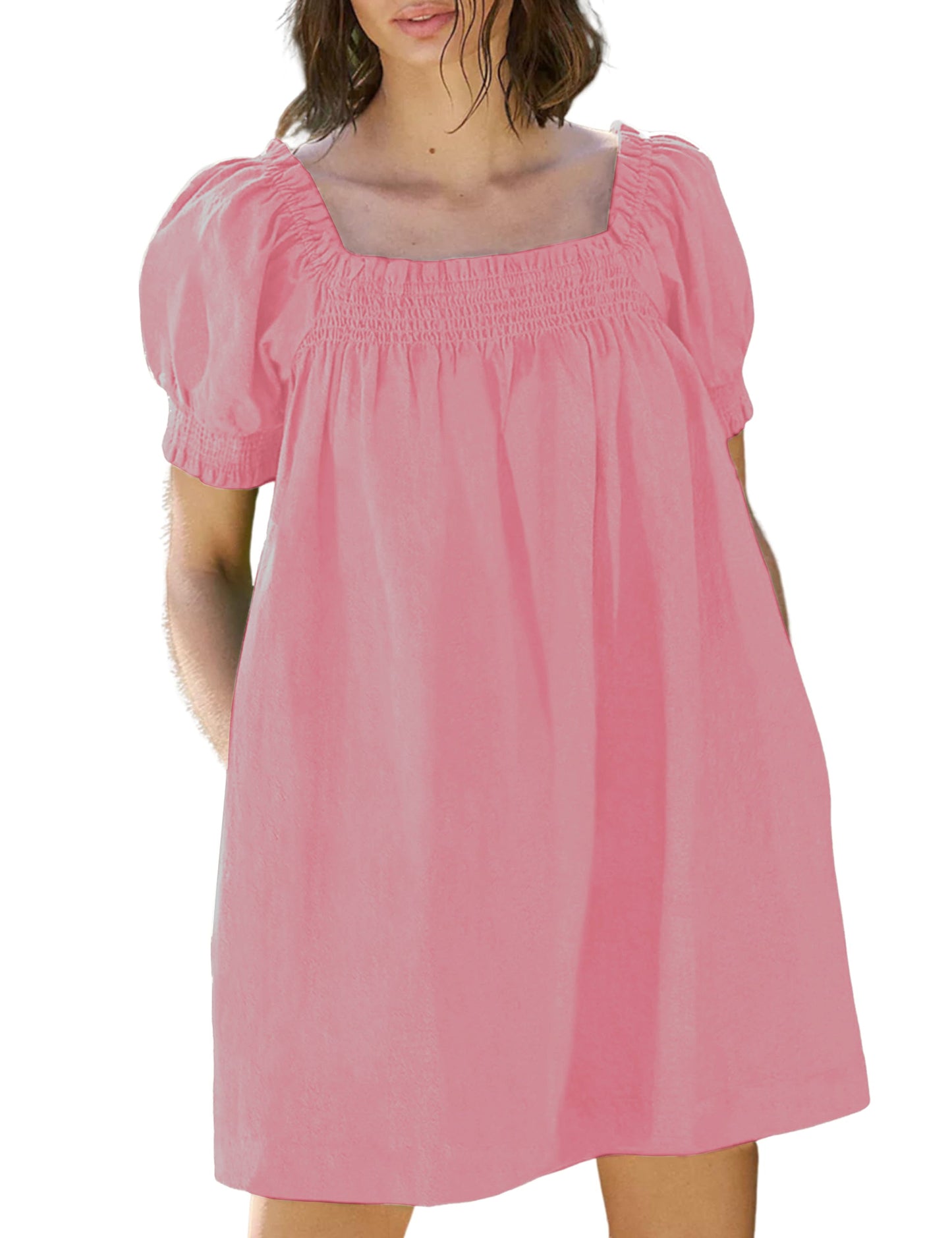 🎉This week's special offer💗Women's Summer A-Line Mini Dress with Pockets