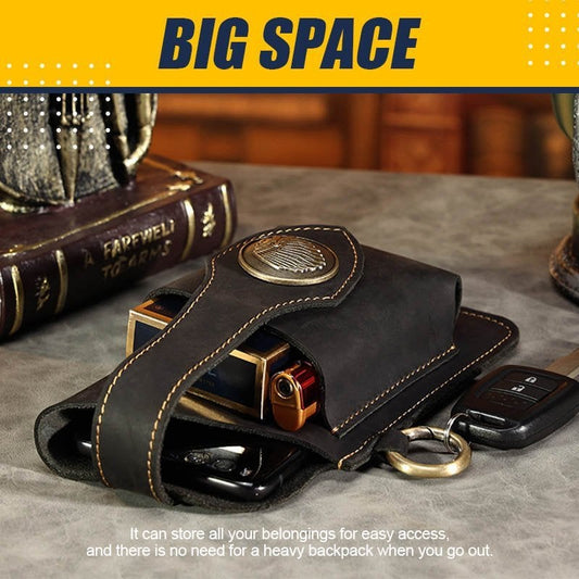 🔥Multifunctional Leather Mobile Phone Bag (BUY 2 FREE SHIPPING)