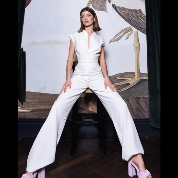 ✨LAST DAY SALE 70% OFF✨Women's Sleeveless Wide-Leg Jumpsuit