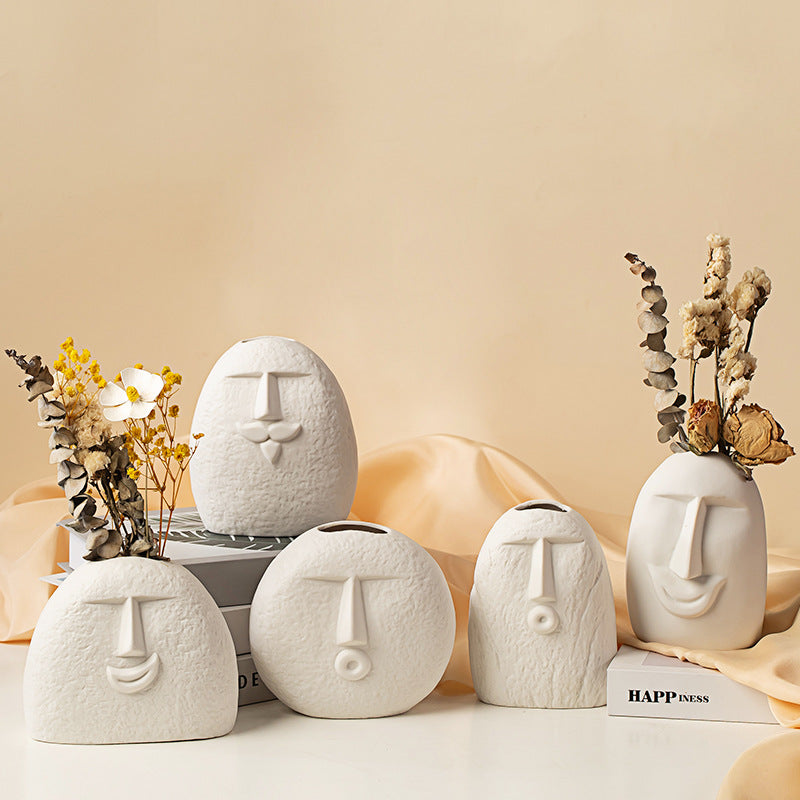 Nordic ins style modern creative ceramic vase