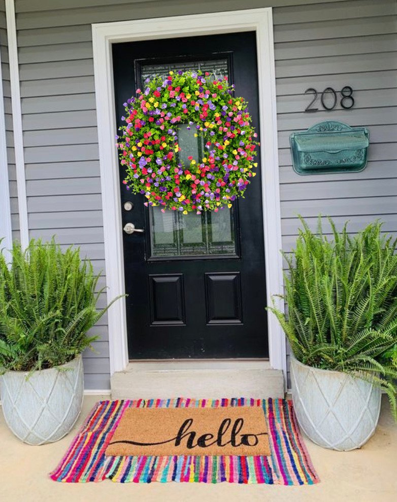 💐🎉Farmhouse Colorful Cottage Wreath(🎁Spring Hot Sale- 32%OFF🎁)